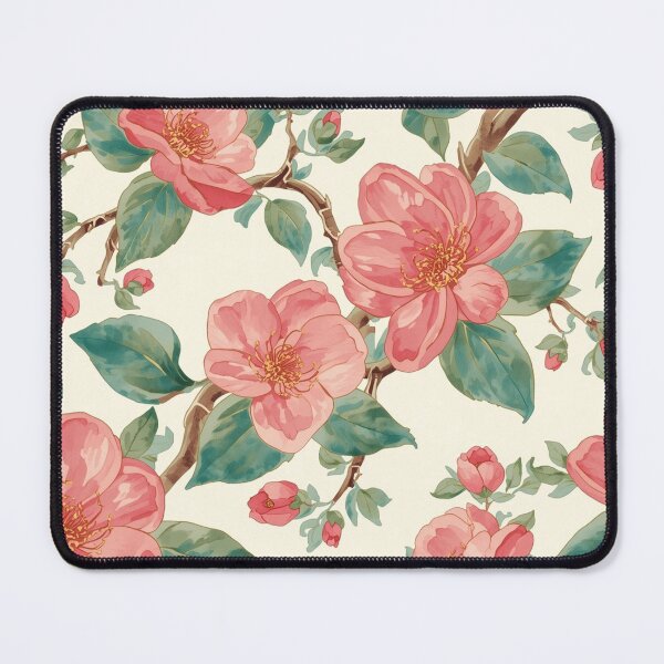 Item preview, Charming Sakura Flower | Vibrant Floral Japanese Botanical Watercolour designed and sold by Desolaa_Arts.