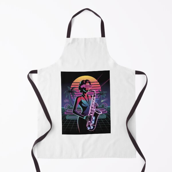 Item preview, Neon Saxophone Queen - International Music day designed and sold by Art-Arcade6.