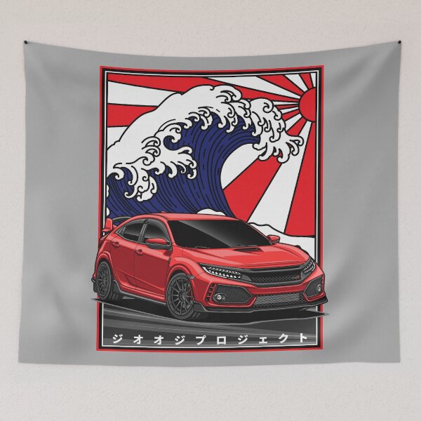 Item preview, Civic Type R FK8 (Rallye Red) designed and sold by JioojiProject.