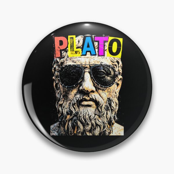 Item preview, Plato Funny Philosophy Pop Art Portrait Philosopher designed and sold by GrandeDuc.