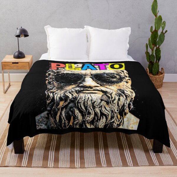 Item preview, Plato Funny Philosophy Pop Art Portrait Philosopher designed and sold by GrandeDuc.