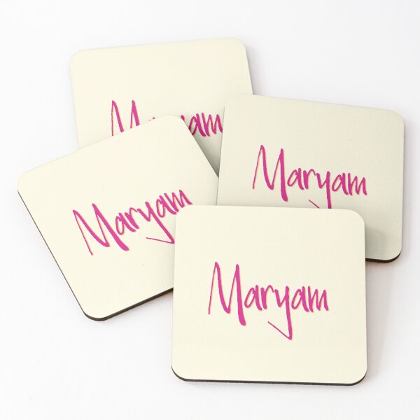 Item preview, MARYAM personalized type design designed and sold by CharlottePlaceArt.