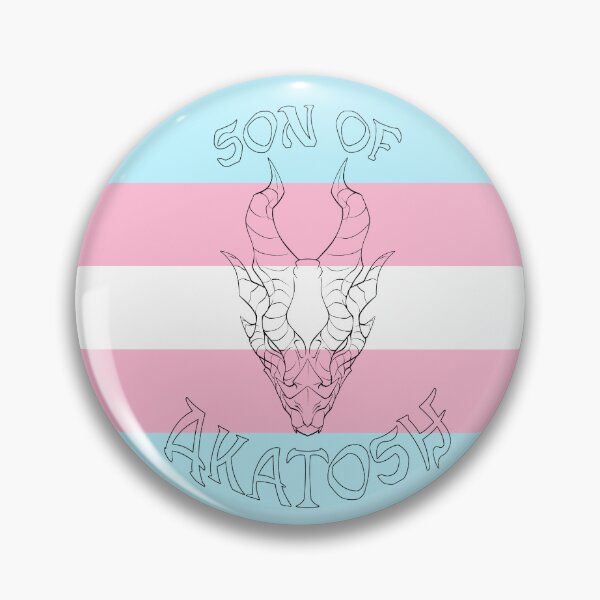 Item preview, Dovah Trans Pride designed and sold by salmondot.