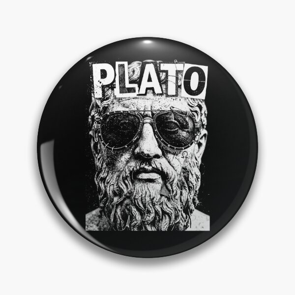 Item preview, Plato Funny Philosophy Pop Art Portrait Philosopher designed and sold by GrandeDuc.