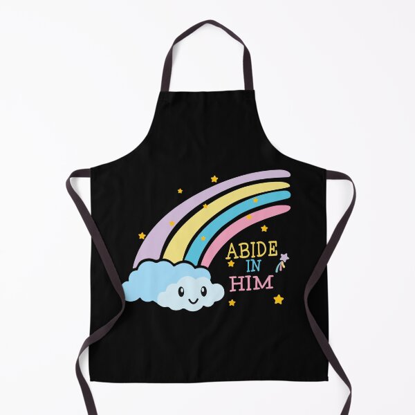 Item preview, Abide in Him - Pastel Rainbow designed and sold by Verse & Vibes.