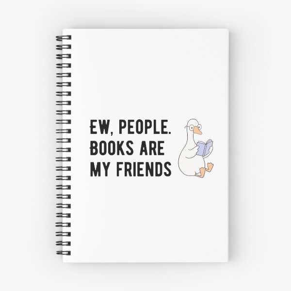 Item preview, Cute Reading Goose Book Lover Cartoon Design designed and sold by luckyhue.