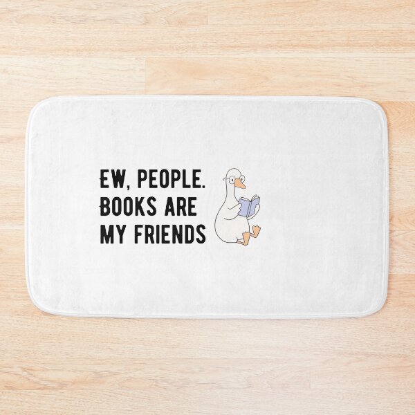 Item preview, Cute Reading Goose Book Lover Cartoon Design designed and sold by luckyhue.
