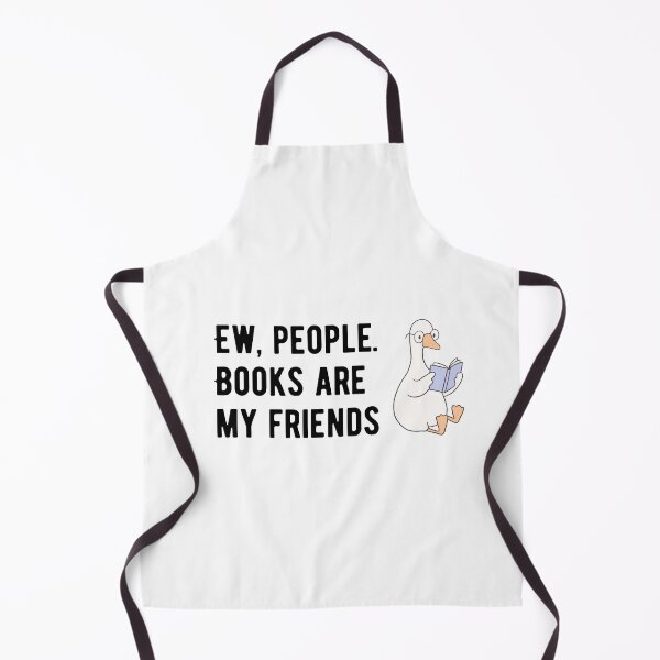 Item preview, Cute Reading Goose Book Lover Cartoon Design designed and sold by luckyhue.
