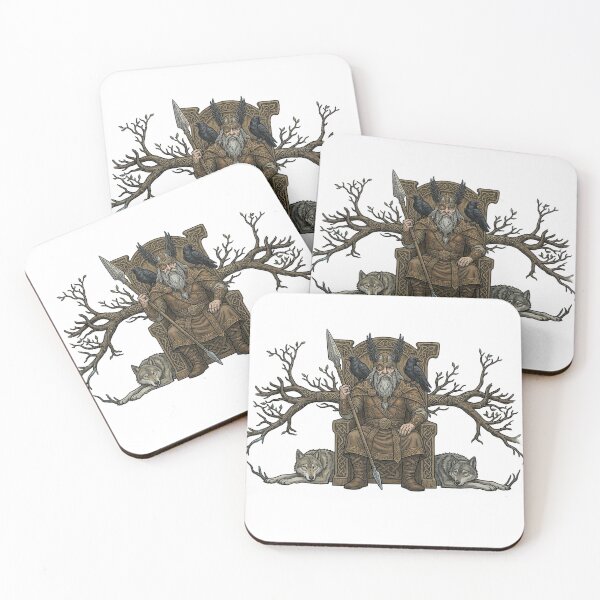 Item preview, Odin Allfather Throne | Norse Mythology Art designed and sold by Ofiel.