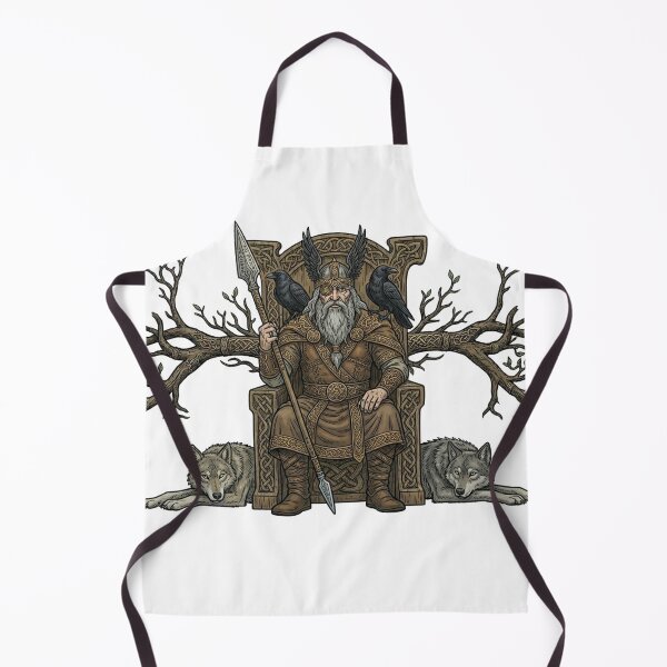 Item preview, Odin Allfather Throne | Norse Mythology Art designed and sold by Ofiel.