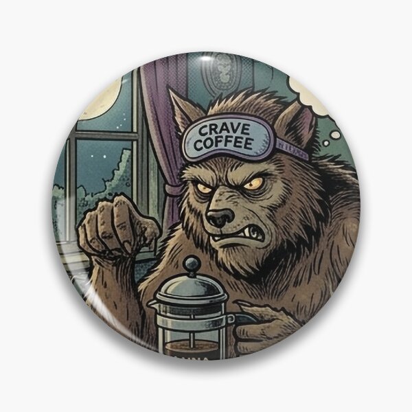Item preview, Werewolf Morning Coffe designed and sold by RaymondMills.