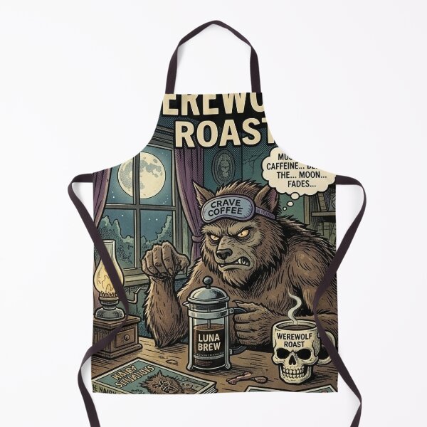Item preview, Werewolf Morning Coffe designed and sold by RaymondMills.