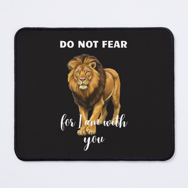 Item preview, Do Not Fear, For I Am With You – Powerful lion design with a Christian message designed and sold by PureHopeStudio.