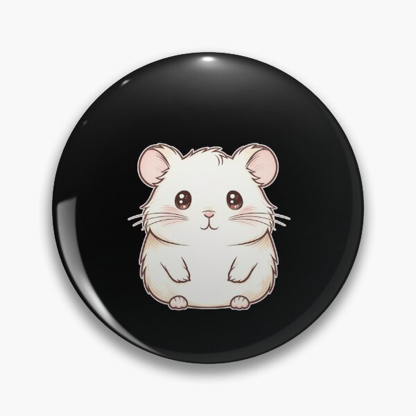Item preview, Adorable White Kawaii Hamster - Cute Pet Lover Gift designed and sold by Cust-tshirts.