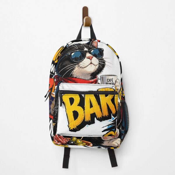 Item preview, Barcelona Runs on Caffeine, Tapas & Questionable Decisions – Funny Barcelona Cat Travel T-Shirt | Spain Food Lover Graphic Tee designed and sold by Sushikidsntoddlers.
