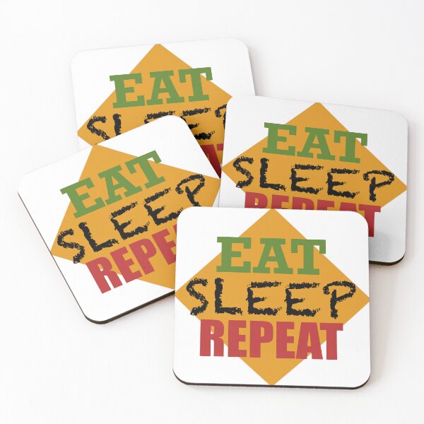 Item preview, Eat sleep repeat designed and sold by Psyknee6.
