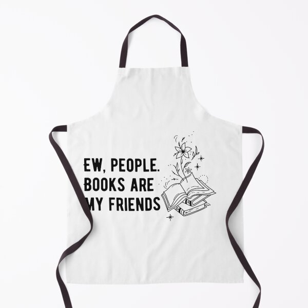 Item preview, Ew People Books Are My Friends Funny Book Lover Quote designed and sold by luckyhue.