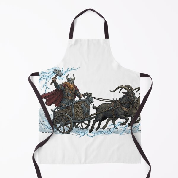 Item preview, Thor Chariot of Thunder | Norse Mythology Art designed and sold by Ofiel.