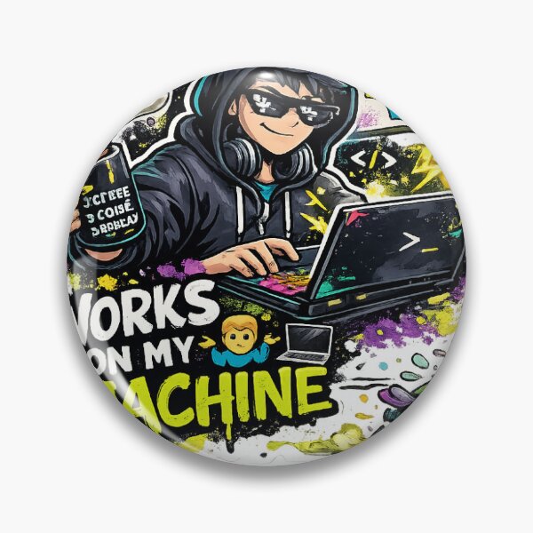 Artikelvorschau, Läuft auf meinem Rechner | Programmierer-Meme-Aufkleber | Entwicklerhumor entworfen und verkauft von svmkr.