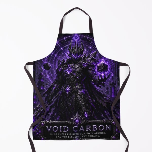 Item preview, Void Carbon (Series 9) - Cyberpunk Interstellar Matte Black Composite Armor Mech Art designed and sold by RiteshCenter.