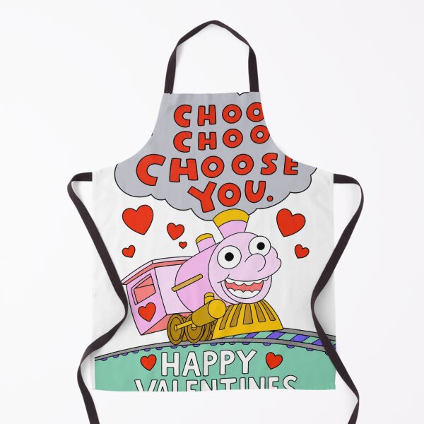 Item preview, Funny Cartoon Valentine Train, Retro Romance Tee, Cute Choo Choo Love Shirt, Nostalgic 90s Cartoon Style Gift designed and sold by ToastDesign.