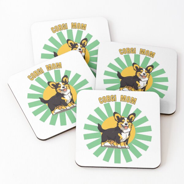 Item preview, Retro Corgi Mom Sunburst T-Shirt designed and sold by jananinaveen.