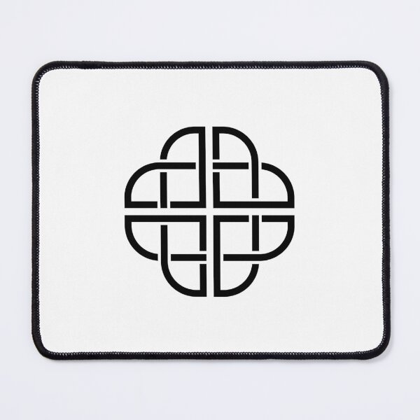 Item preview, Celtic Knot Black– Symbol of the Four-Leaf Clover designed and sold by coshe.