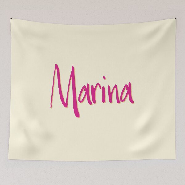 Item preview, MARINA personalized type design designed and sold by CharlottePlaceArt.