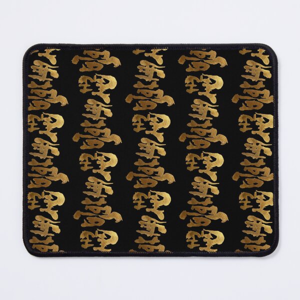 Item preview, Golden Liam in Japanese Kanji Reason Dream Calligraphy Art designed and sold by noworries-art.