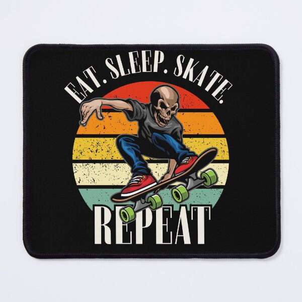 Item preview, Eat. Sleep. Skate. Repeat Skeleton Design designed and sold by OldSkullDesigns.