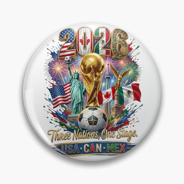 Item preview, 2026 Soccer Three Nations Cup designed and sold by Sovereign Supply Co..