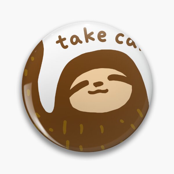 Item preview, Take Care ♡ — Kawaii Sloth Waving designed and sold by naruse-design.