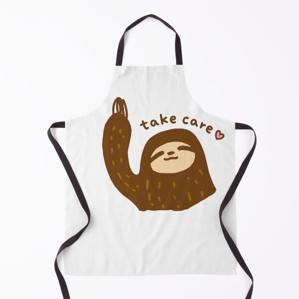 Item preview, Take Care ♡ — Kawaii Sloth Waving designed and sold by naruse-design.