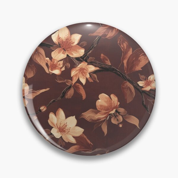 Item preview, Peach Sakura Blossom | Vibrant Floral Japanese Botanical Watercolour designed and sold by Desolaa_Arts.