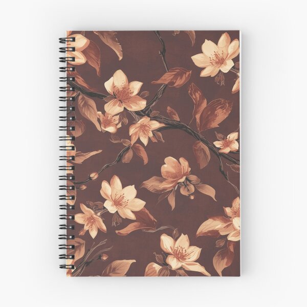 Item preview, Peach Sakura Blossom | Vibrant Floral Japanese Botanical Watercolour designed and sold by Desolaa_Arts.