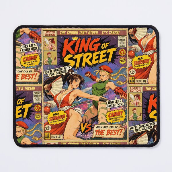 Item preview, King of Street Vintage Retro Comic Cover Art designed and sold by Back2Collage.