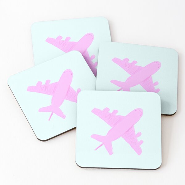 Item preview, Airplane - pink designed and sold by Archived by Vic.
