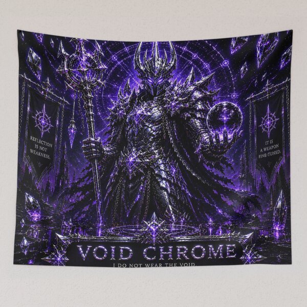 Item preview, Void Chrome (Series 9) - Cyberpunk Interstellar Liquid Metallic Polished Armor Mech Art designed and sold by RiteshCenter .