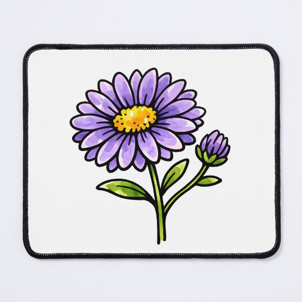Item preview, Aster Flower designed and sold by GraphicsClub.