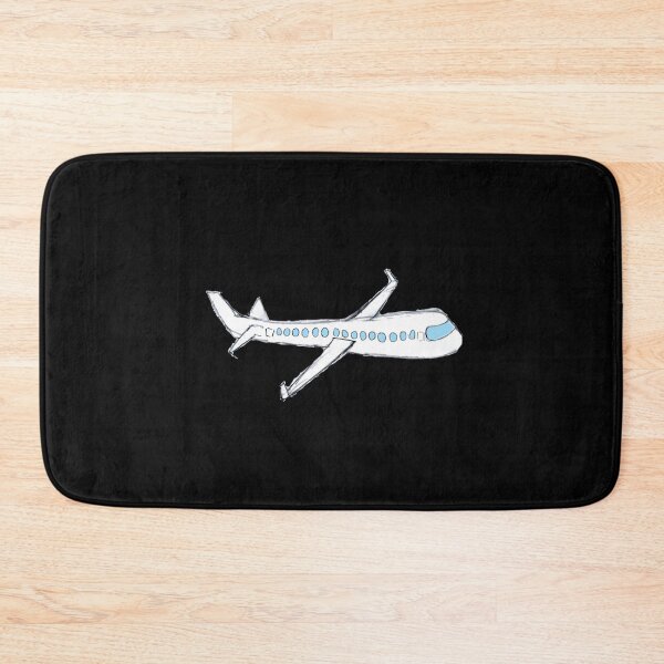 Item preview, Minimalist Hand Drawn Airplane Sketch Flying Jet Illustration designed and sold by Shirdeutch.