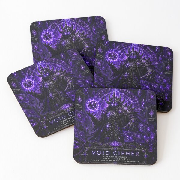 Item preview, Void Cipher (Series 9) - Cyberpunk Interstellar Mainframe Cryptographic Core Mech Art designed and sold by RiteshCenter.