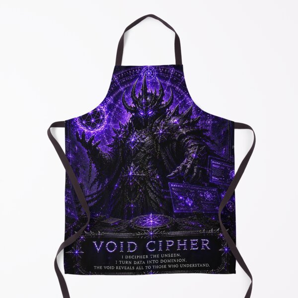 Item preview, Void Cipher (Series 9) - Cyberpunk Interstellar Mainframe Cryptographic Core Mech Art designed and sold by RiteshCenter.