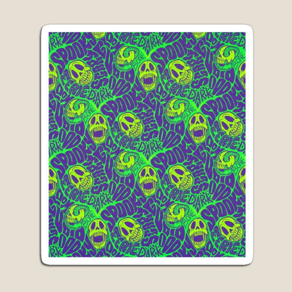 Item preview, Spooky Pattern with Skulls designed and sold by Chris Kirkby.