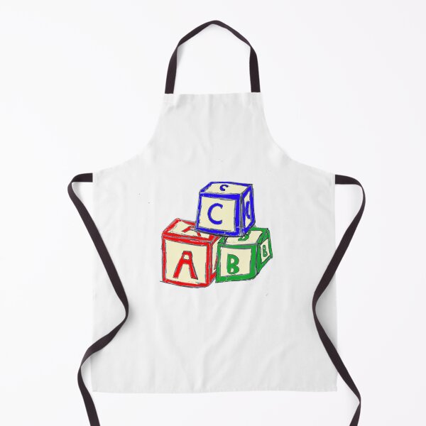 Item preview, Colorful Hand Drawn Alphabet Blocks Toy Building Bricks Art designed and sold by Shirdeutch.
