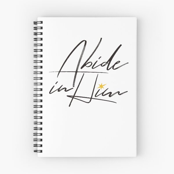 Item preview, Abide in Him – Simple Christian  designed and sold by Verse & Vibes.