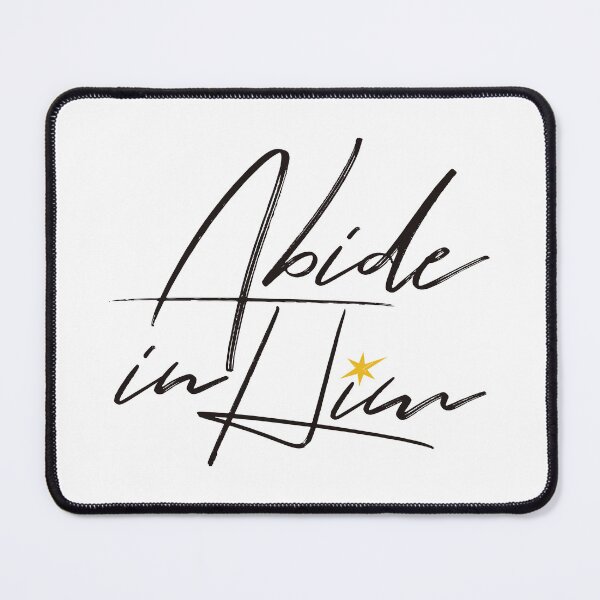 Item preview, Abide in Him – Simple Christian designed and sold by Verse & Vibes.