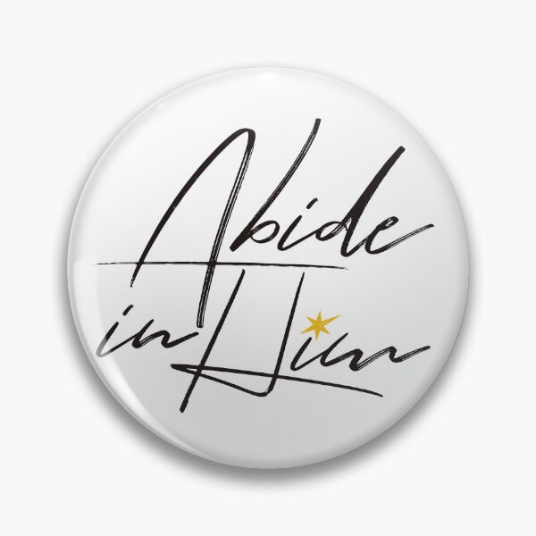 Item preview, Abide in Him – Simple Christian  designed and sold by Verse & Vibes.