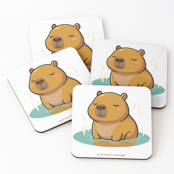 Item preview, Funny Capybara Humor Chill Animal Cute Capybara Gift designed and sold by how-is-design.