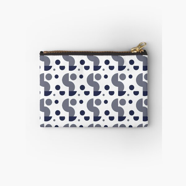 Item preview, Modern Navy and Grey Minimalist Geometric Pattern designed and sold by Ployphaiphai .