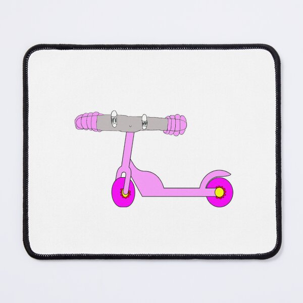 Item preview, Cute Pink Kick Scooter Whimsical Toy Illustration designed and sold by Shirdeutch.